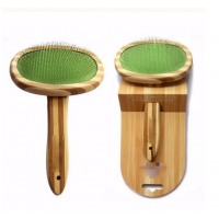 Brand new grooming glove dog bamboo pet brush with great price