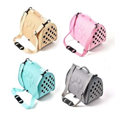 New safety portable diagonal breathable pet space cat carrying bag travel