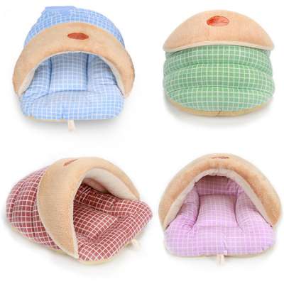 Super cozy small dog bed wholesale slipper pet bed for puppy dog cat